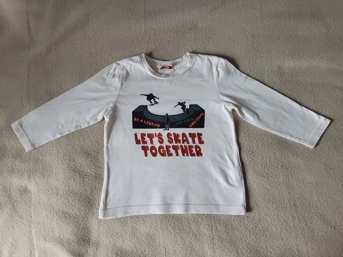 T-shirt manches longues 3 ans 96 cm tape à l'œil - photo numéro 2