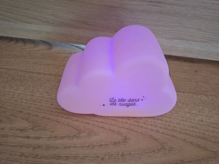 Veilleuse nuage rose - photo numéro 6