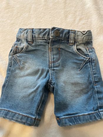 Short en jean bébé