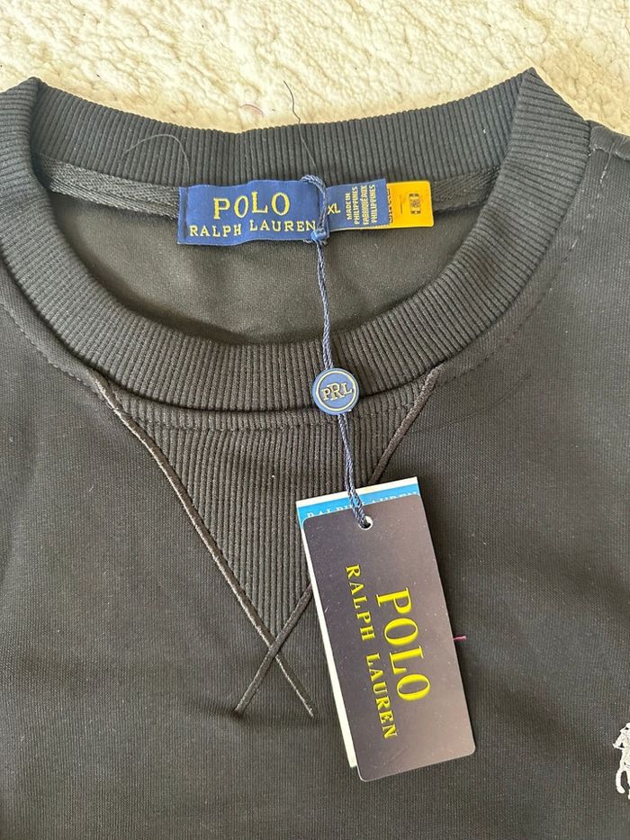 Pull Ralph Lauren noir taille XL - photo numéro 4