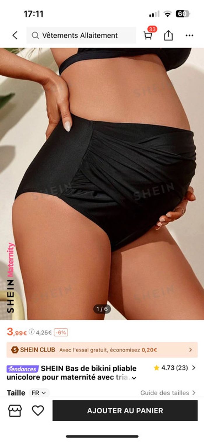Bas de maillot de bain maternité - photo numéro 6