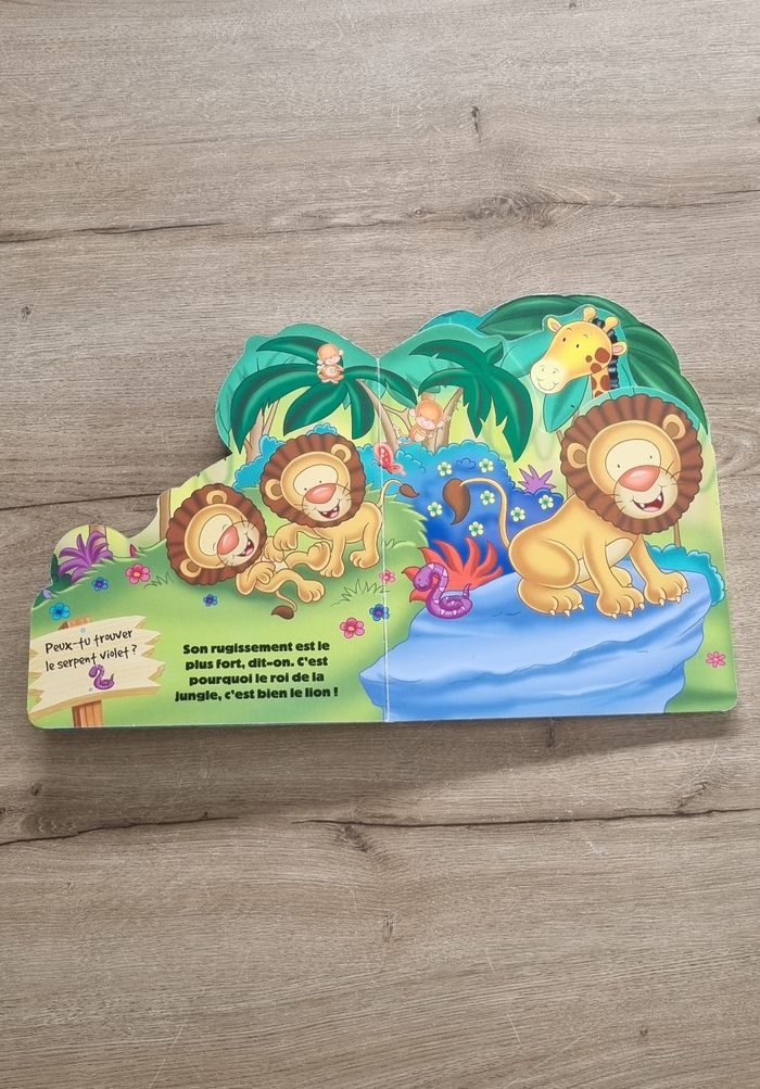 Livre Les animaux de la jungle - photo numéro 4