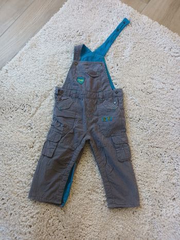 Salopette doublée polaire