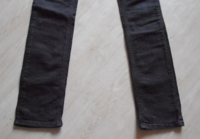 Jeans skinny femme, HPK, taille S 36, 98% coton, strass cerises - photo numéro 4