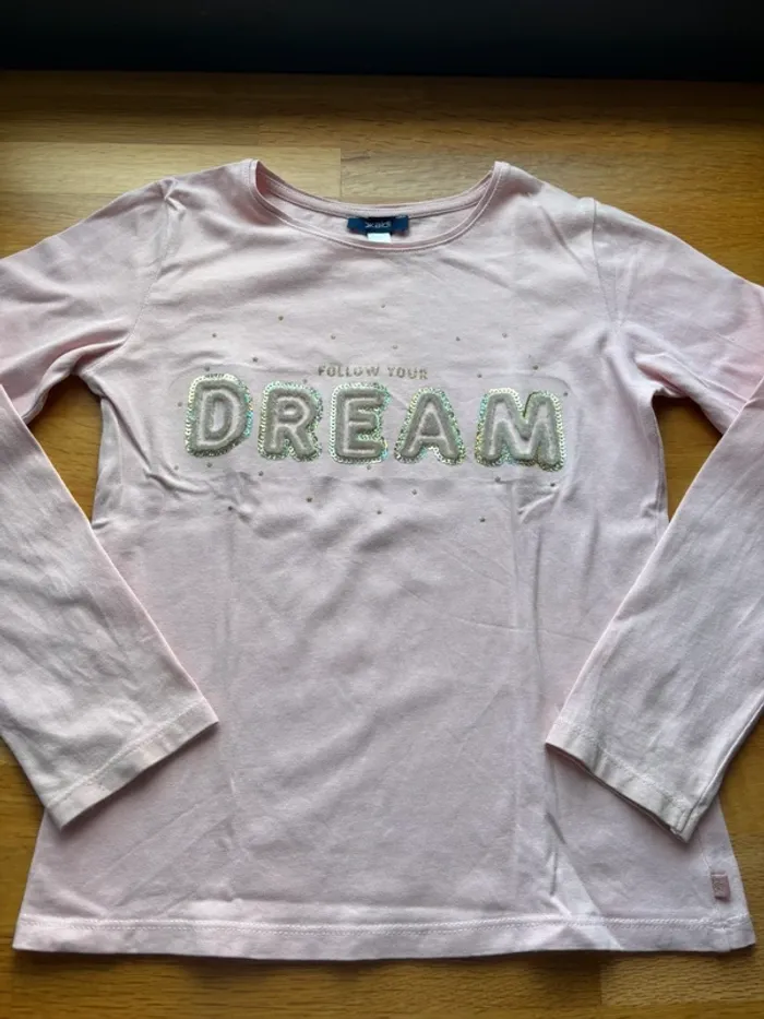 T-shirt ML okaidi 10 ans fille