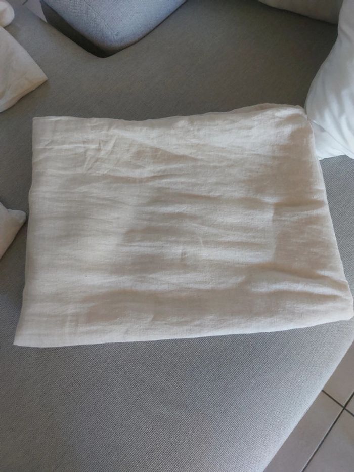 Taies d'oreiller en lin Zara home