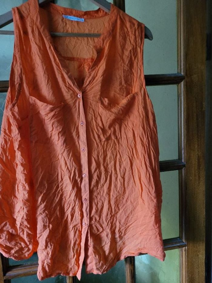 Blouse sans manches 48 gemo