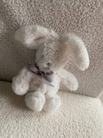 Peluche lapin tout doux
