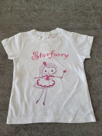 Tee-shirt  - 6 mois -