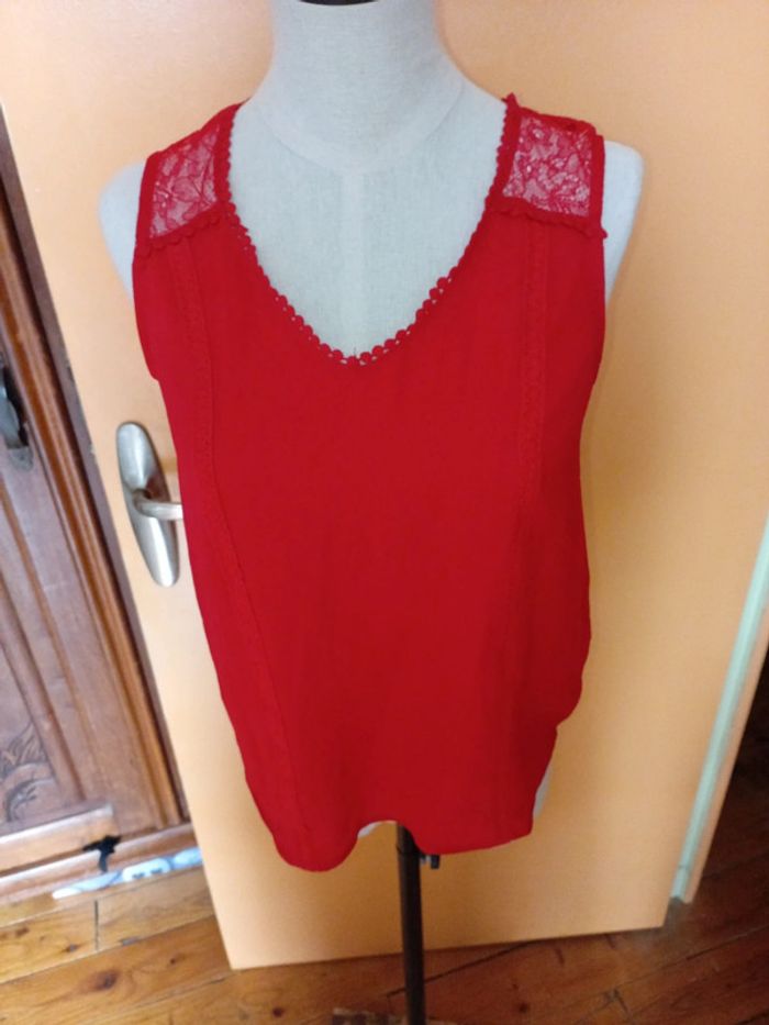 Débardeur rouge