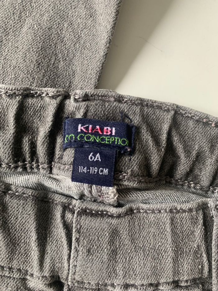 Jean gris Kiabi taille 6 ans - photo numéro 5