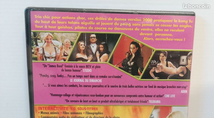 Dvd CHARLIE ET SES DROLES DE DAMES  (Neuf sous blister) - photo numéro 3
