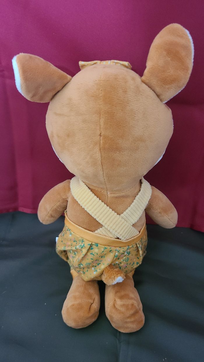 Peluche renard , biche - photo numéro 4