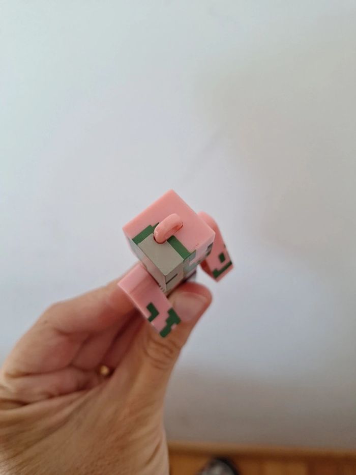 Figurine articulée porte clé minecraft zombie pigman - photo numéro 3