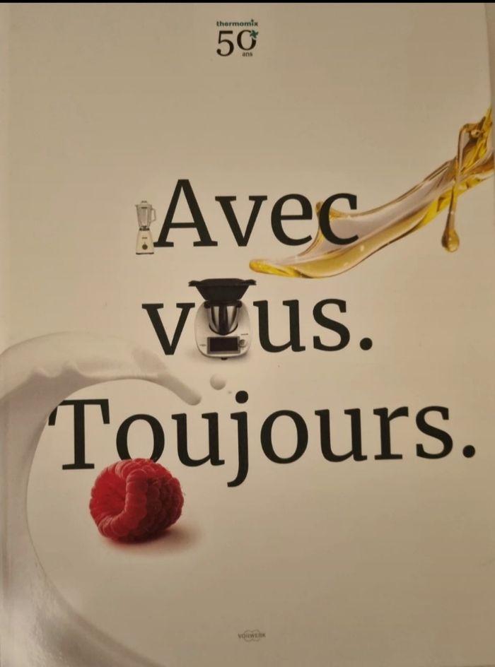 Livre thermomix (les 50 ans de thermomix) - photo numéro 1