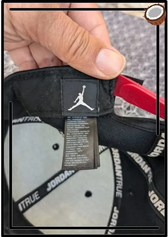 🟥🖤 Casquette NBA Jordan Jumpman – Le style qui monte au dunk 🏀🔥 - photo numéro 8