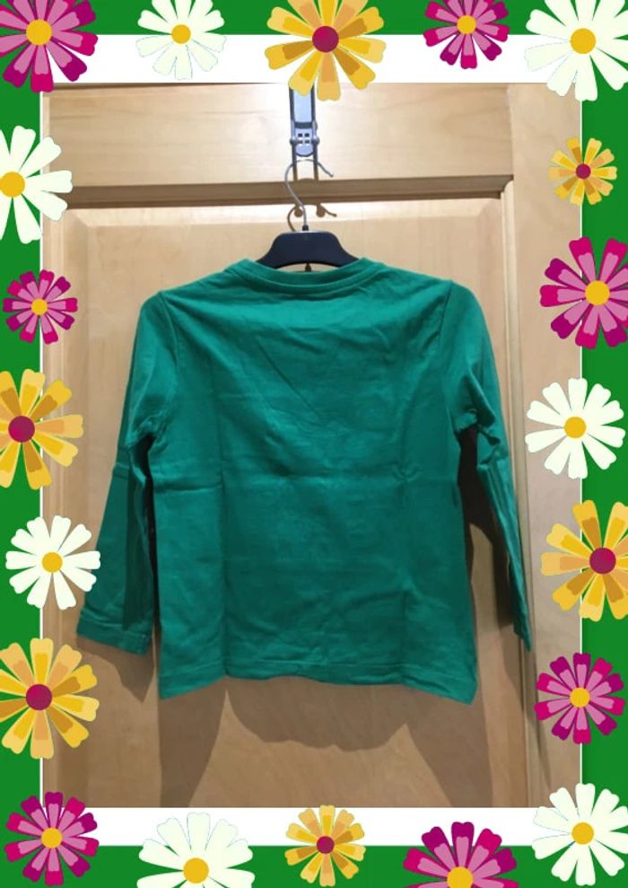 T-shirt vert foncé orchestra - photo numéro 2