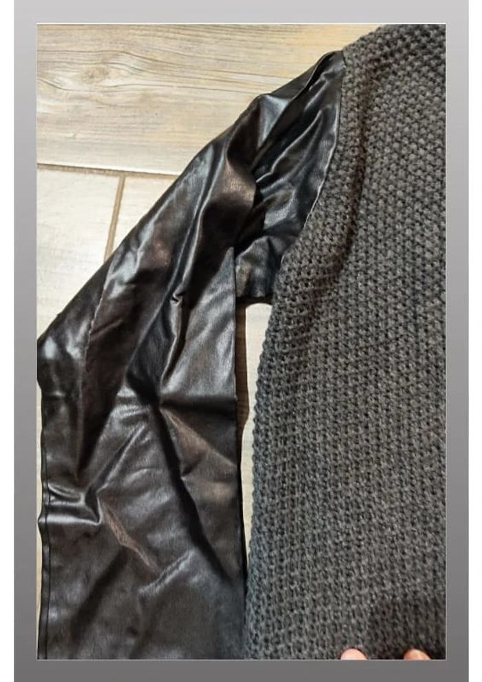 Veste gris foncé et noir By Joos Taille 16 ans - photo numéro 3