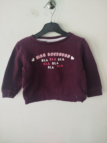 pull lili marelle taille 4 ans