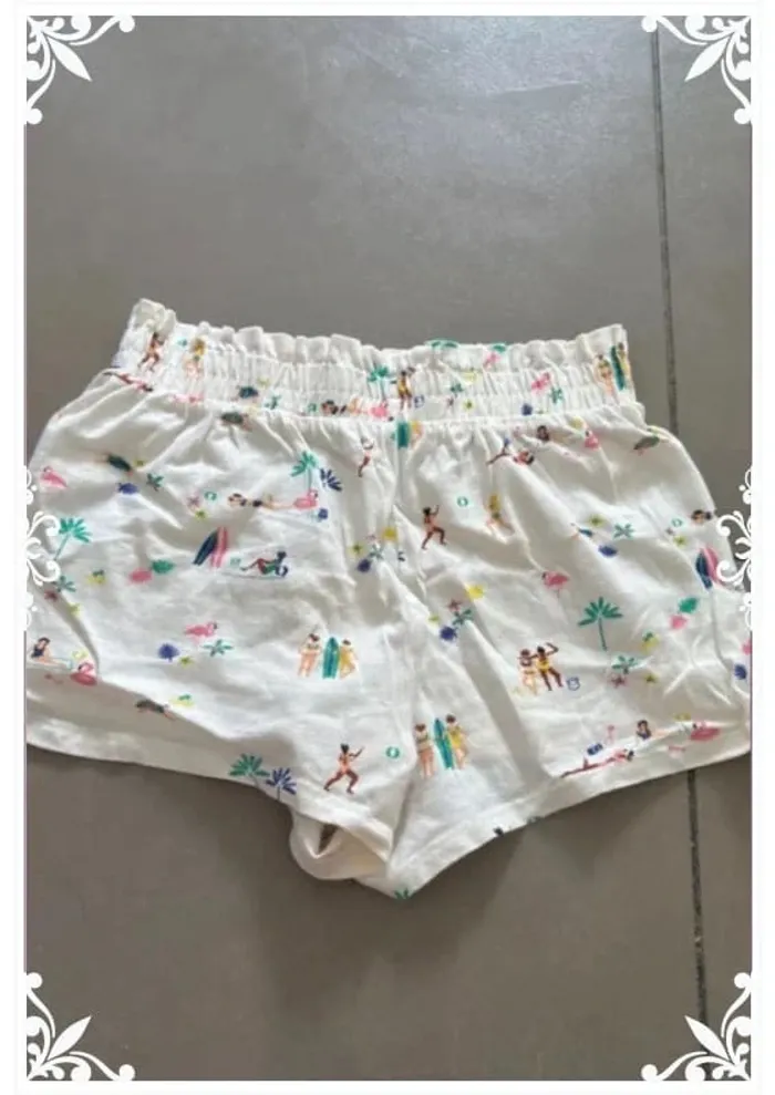 🌞 Short d'été Kiabi 10 ans ambiance plage, rires et cocotiers ! - photo numéro 3