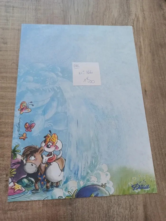 Papier à lettre Diddl 166 1,00€