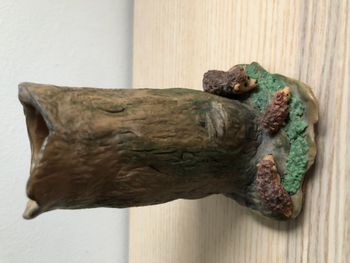 Porte-crayon tronc d'arbre