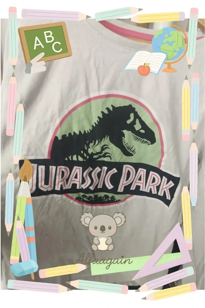 Ensemble Jurassic park legging et haut 10ans - photo numéro 7