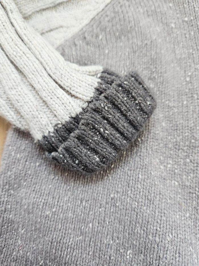 Gilet Sergent Major gris 6 mois - photo numéro 4