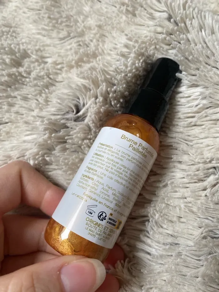 Brume parfumée à paillettes - photo numéro 2