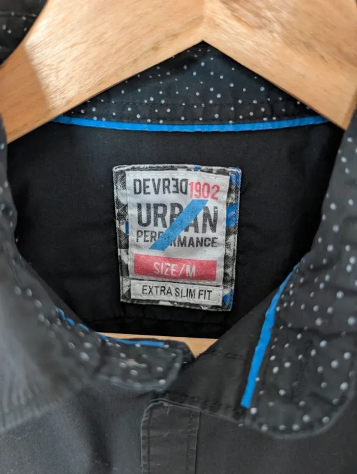 Chemise noire en coton - photo numéro 4