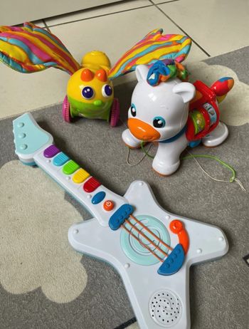 Lot jouets électroniques 1er âge