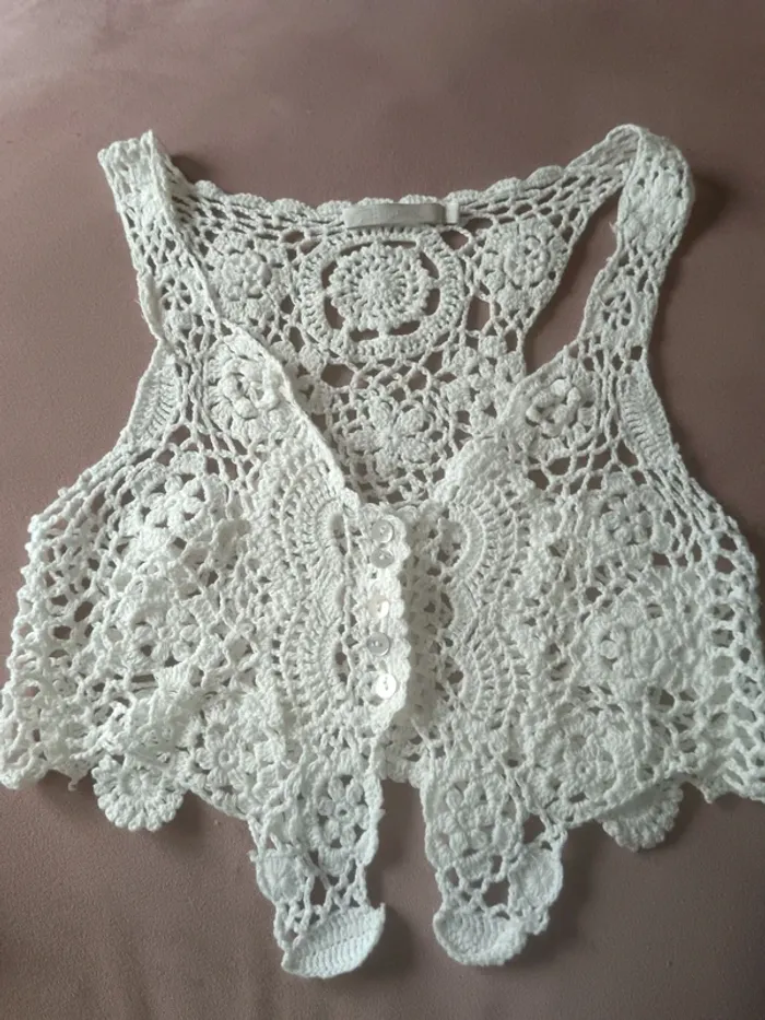 Gilet crochet