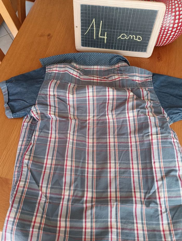 Chemise Teddy Smith taille 14 ans en très bon état - photo numéro 3