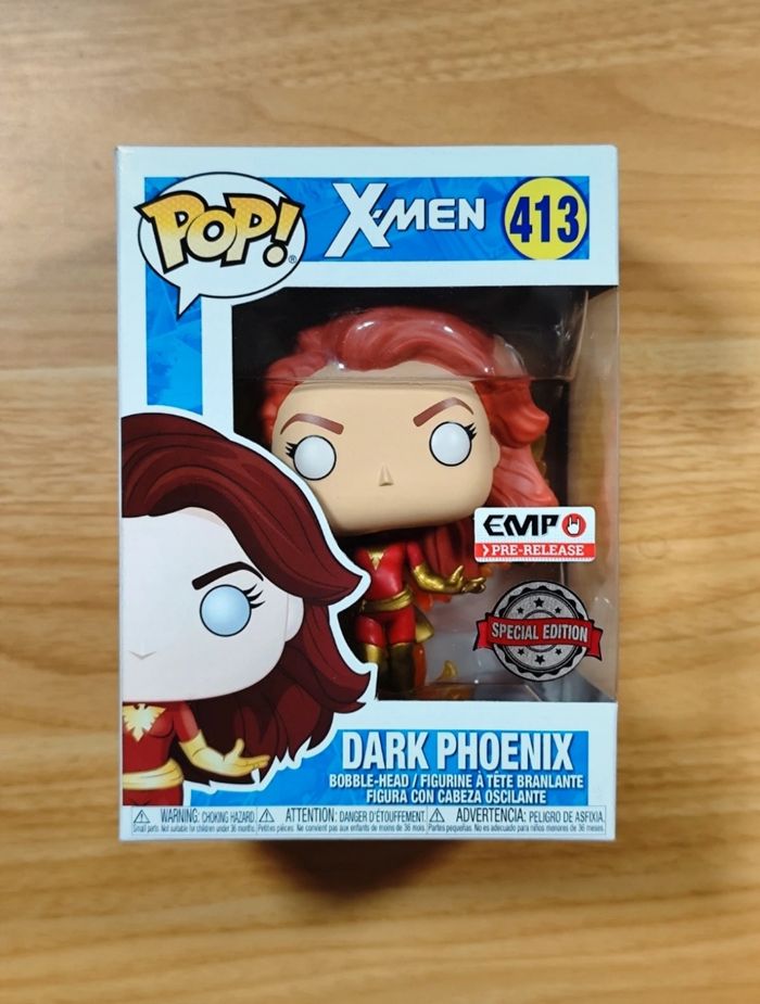 Lot 3 Funko Pop! X-Men: Emma Frost #184 Dark Phoenix #413 Apocalypse #1459 - photo numéro 5