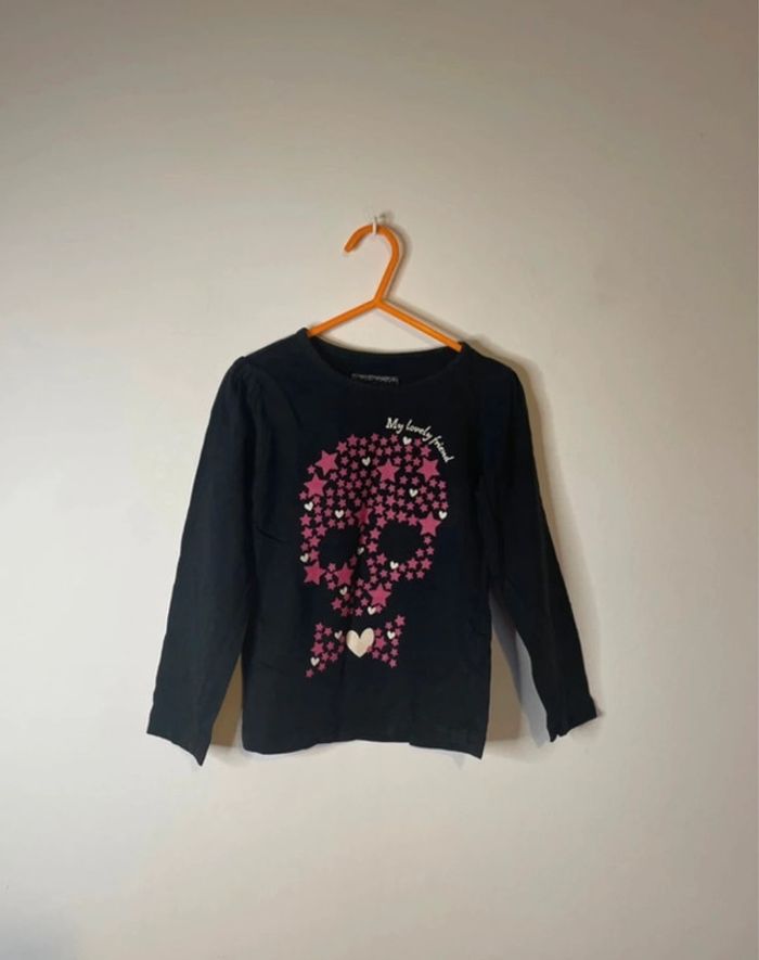 Tee shirts manches longues in extenso 6 ans fille