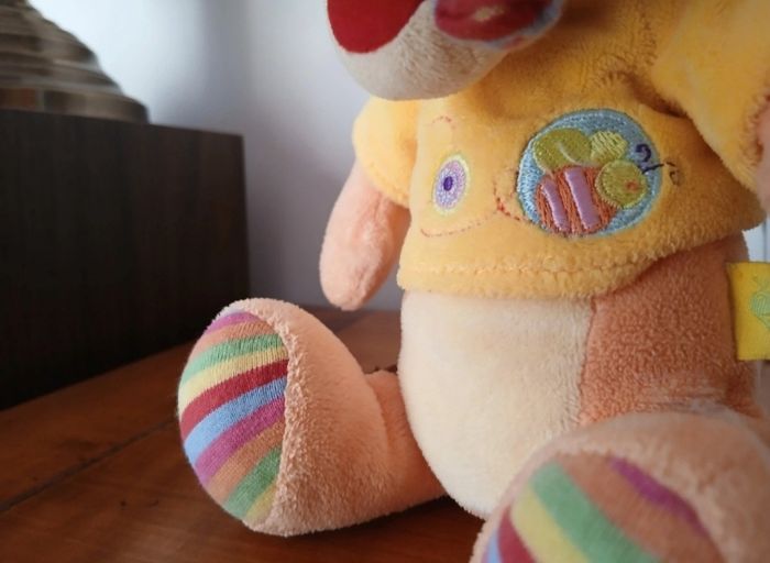 Duo Doudous-Peluches Tigrou avec grelot +Winnie l'Ourson - photo numéro 7