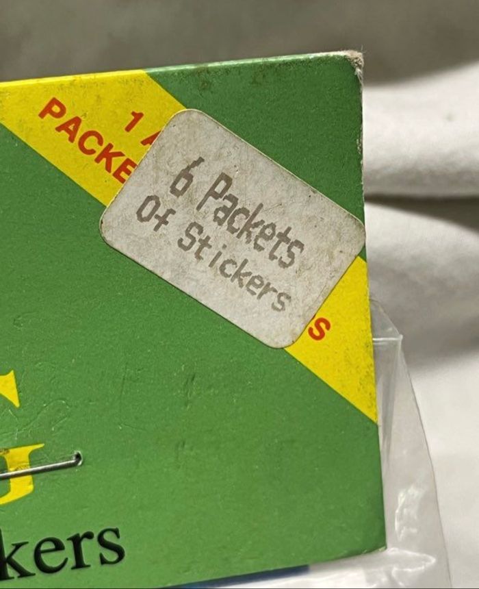 Planche de 6 sachets de stickers Panini LE ROI LION 🦁 1994 vintage - photo numéro 2