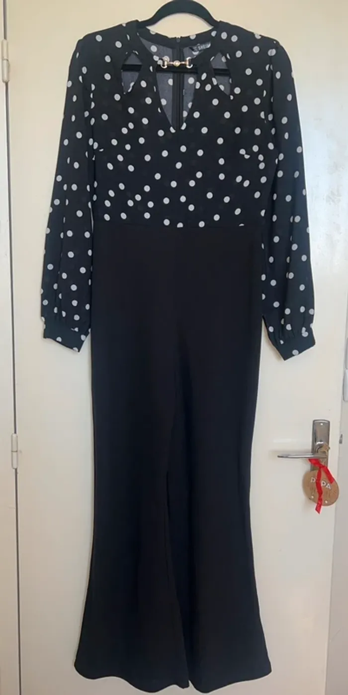 Combinaison à pois T36 🖤