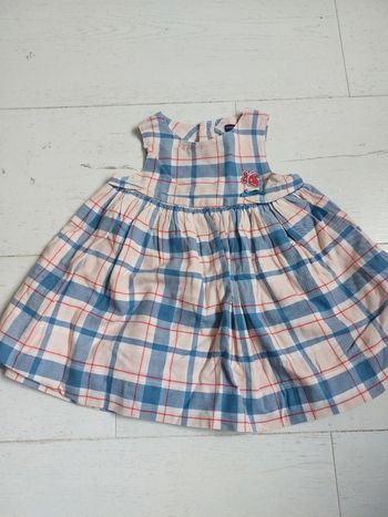 Robe à carreaux Sergent Major Taille 6 mois
