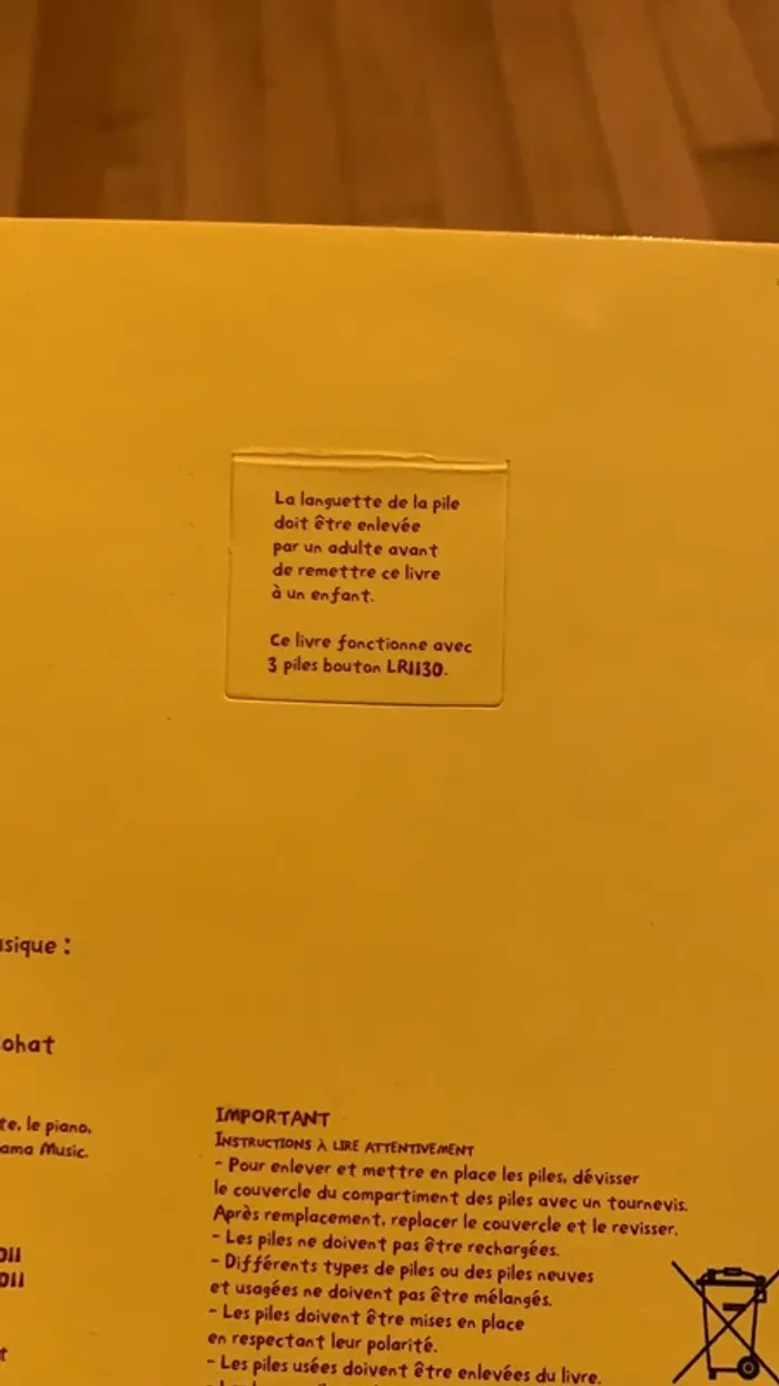 Livre les instruments - photo numéro 7