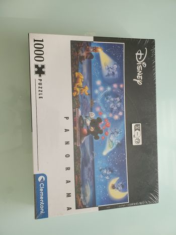 🧩 Puzzle Mickey Disney Panorama 1000 pièces – Neuf sous blister 🧩