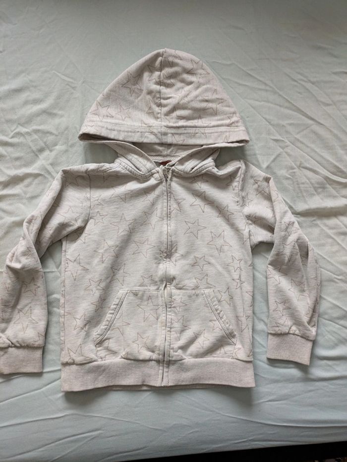 Gilet zippé 8 ans