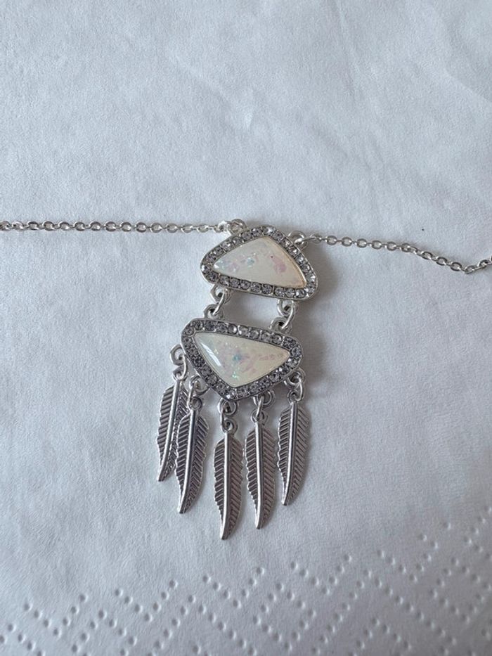 Collier pendentif attrape rêve claire ´s - photo numéro 2