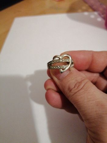 Bague coeur