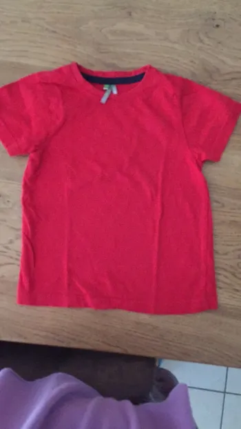Teeshirt rouge