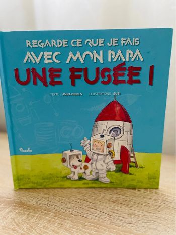 Une fusée avec mon papa