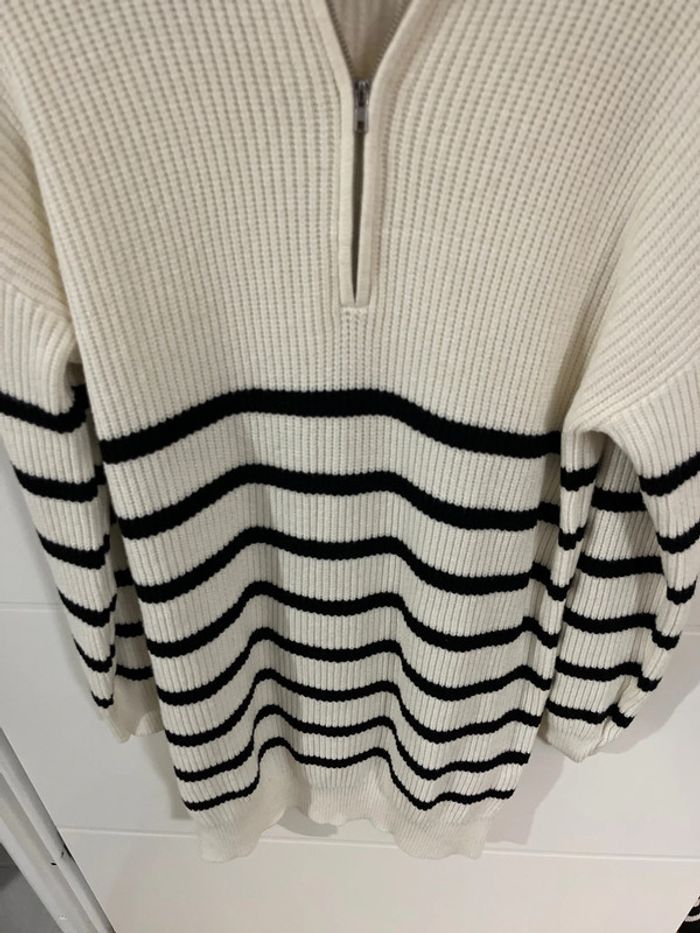 Robe pull rayé - photo numéro 2
