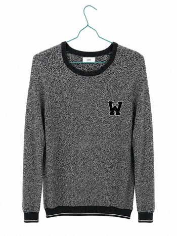Pull gris chiné Jules