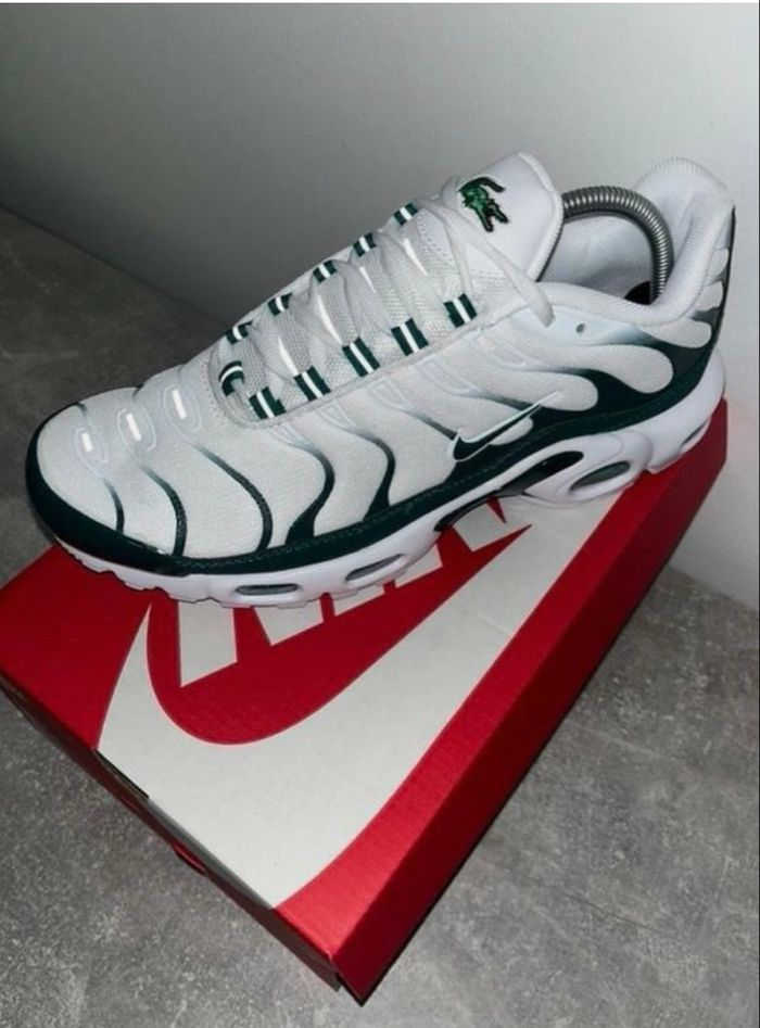 Nike tn Lacoste vert blanc 43 - photo numéro 2