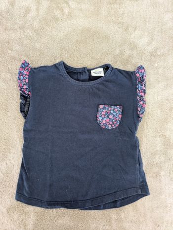 Joli T-shirt/Top Fille "Tape à l'Œil"